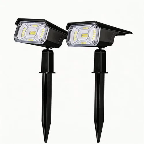 LEREKAM Cool White Solar Spotlight (1-Pack)